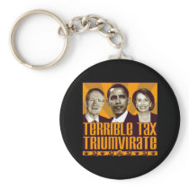 Terrible Tax Triumvirate Keychains