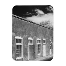 Territorial style architecture, Santa Fe, New Vinyl Magnet