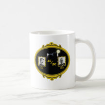 Tesla Edison Photo Coffee Mugs