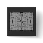 Test Pattern novelty (Indian head) buttons