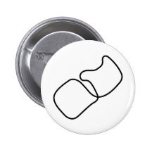 Test Track Pinback Button