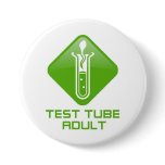 Test Tube Adult buttons