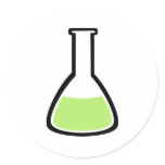 Test tube stickers