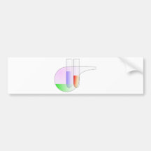 Test Tubes and Retorta Bumper Stickers