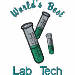 Test Tubes Science Lab Tech Embroidered Tees embroidered shirts