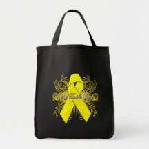 Testicular Cancer Flourish Hope Faith Cure Canvas Bags