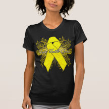 Testicular Cancer Flourish Hope Faith Cure T Shirts