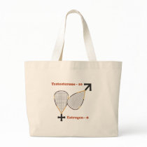 Testosterone Wins Racquetball Bag