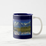 Teton Mountain Lake Template Coffee Mugs