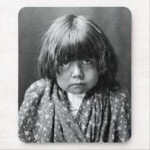 Tewa Indian Girl, 1905 Mousepad