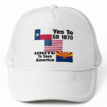 Texans For Arizona - Yes To SB 1070 Cap hats