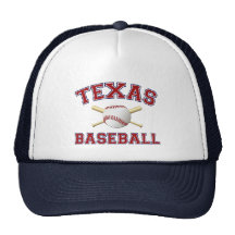 TEXAS BASEBALL MESH HAT