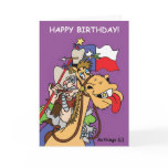 TEXAS BIRTHDAY CARD