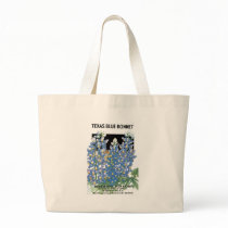 Texas Blue Bonnet, Roudabush's Seed Store Tote Bag