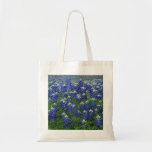 Texas Bluebonnets Field Photo Canvas Bags