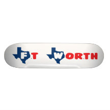 Texas Cites Ft Worth Custom Skateboard