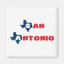 Texas Cites San Antonio Refrigerator Magnets