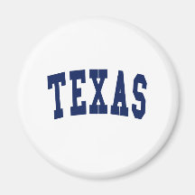 Texas College Refrigerator Magnets