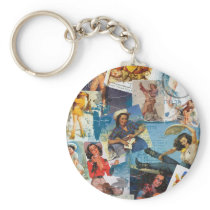 Texas Eclectic " Cowgirl Collection No. 2 Keychain