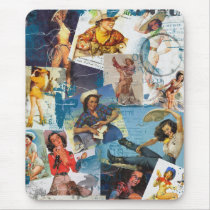 Texas Eclectic " Cowgirl Collection No. 2 Mouse Pad