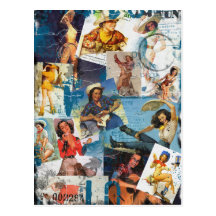 Texas Eclectic " Cowgirl Collection No. 2 Post Cards