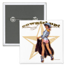 Texas Eclectic : "Cowgirl Up" Chaps Pin-Up #1