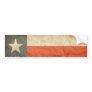 Texas Flag Aged Bumper Stickers
