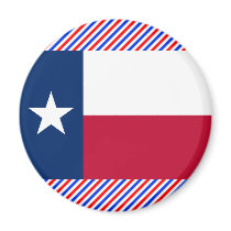 Texas Flag Refrigerator Magnet