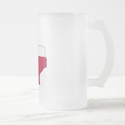 Texas Flag Map Mugs