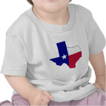 Texas Flag Map T Shirt