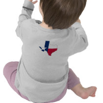 Texas Flag Map Tee Shirts