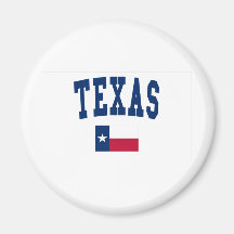 Texas Flag Refrigerator Magnet