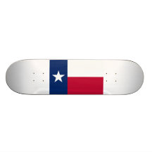 Texas Flag Skateboard