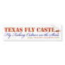 Texas Fly Caster Bummer Sticker Bumper Sticker