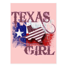 TEXAS GIRL POSTCARDS
