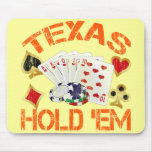 TEXAS HOLD 'EM - DISTRESSED MOUSE PADS