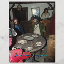 Texas Hold ‘em Poker Pirates Table Flyer Design