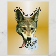 Texas Hold ‘em Red Wolf Flyer