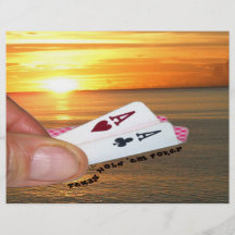 Texas Hold ‘em Sunset Flyer