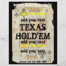 texas hold'em flyers