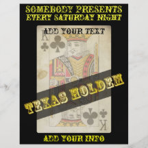 texas hold'em flyers