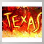 TEXAS HOLDEM HOLD EM POKER ART (1 OF 2) PRINT