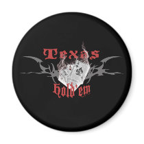 Texas Hold'em Magnet