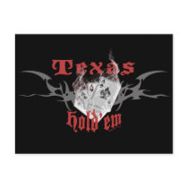 Texas Hold'em Postcard