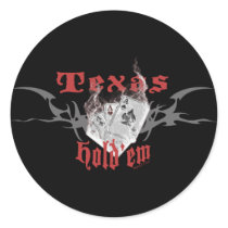 Texas Hold'em Sticker