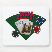 Texas Hold'up Mouse Pad
