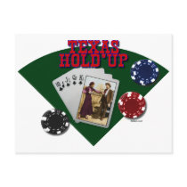 Texas Hold'up Post Card