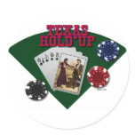 Texas Hold'up stickers