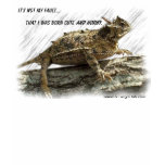 Texas Horned Lizard Horny Toad t-shirts