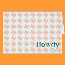 Texas Howdy cards
